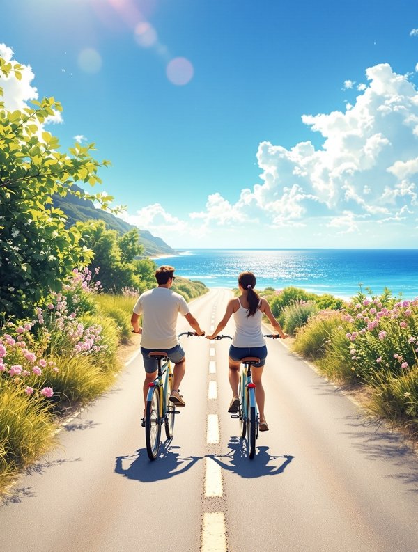 爱情类型代表作品《盛夏有晴天》海报